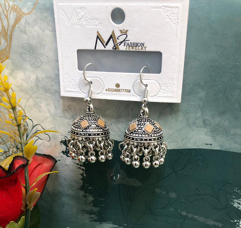 Jhumki Style Earrings Pair