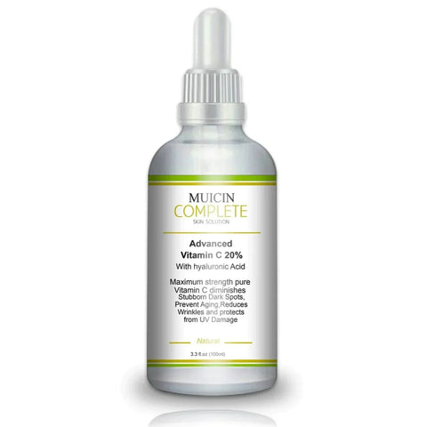 MUICIN - Vitamin C + Hyaluronic Acid Complete Skin Solution Serum 30Ml