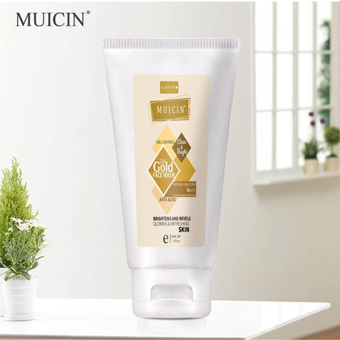 MUICIN - 24K Gold Face Wash - Luxurious Purifying Cleanse
