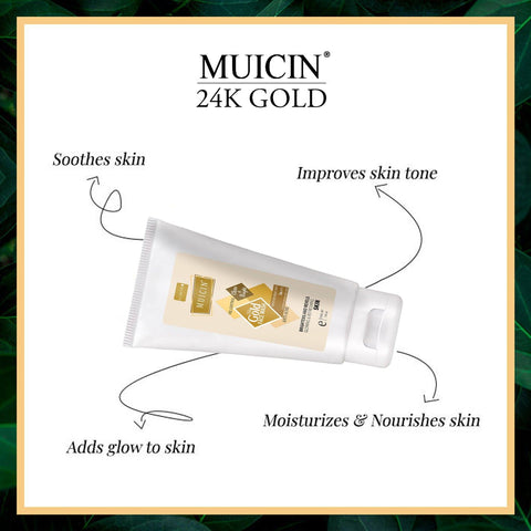 MUICIN - 24K Gold Face Wash - Luxurious Purifying Cleanse