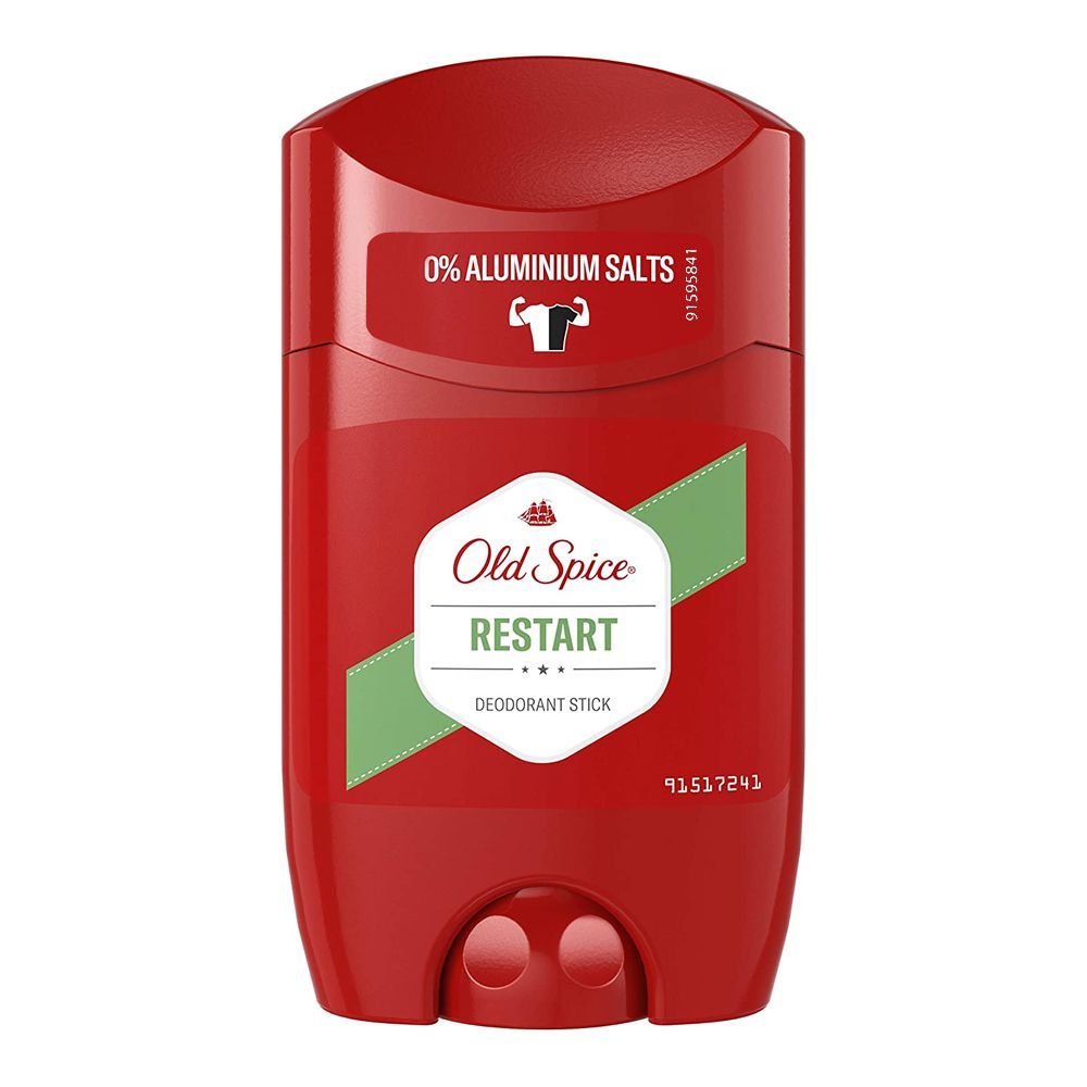 Old Spice Restart Deodorant Stick, For Men, 50ml