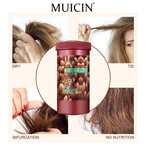 MUICIN - Onion Extract & Argan Oil Hair Mask - Deep Recovery & Shine Boost