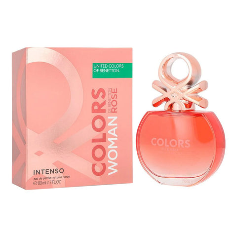 BENETTON COLORS ROSE WOMAN INTENSO EDP 80ML