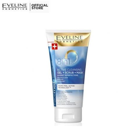 Eveline Facemed+ Cleansing Gel + Scrub + Mask 150ml