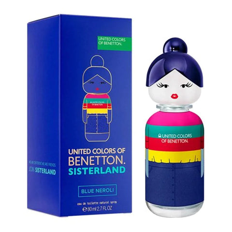 BENETTON SISTERLAND BLUE NEROLI EDT 80ML