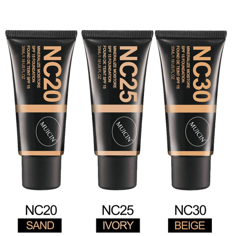 MUICIN - Mineralize Moisture Spf 15 Foundation Tube - Hydrate & Protect