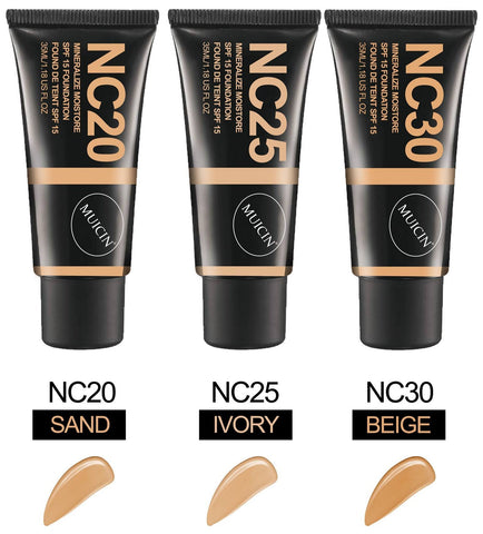 MUICIN - Mineralize Moisture Spf 15 Foundation Tube - Hydrate & Protect