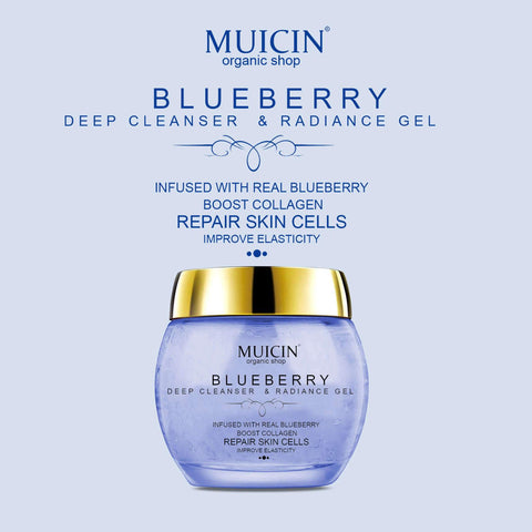 MUICIN - Blueberry Antioxidant Deep Cleanser - Brightening Freshness