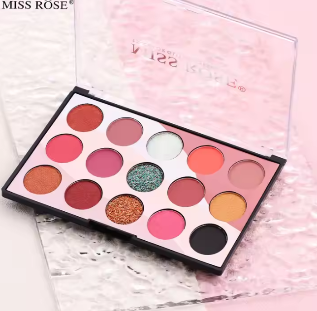 Miss Rose 15 Color Matte Eyeshadow Palette