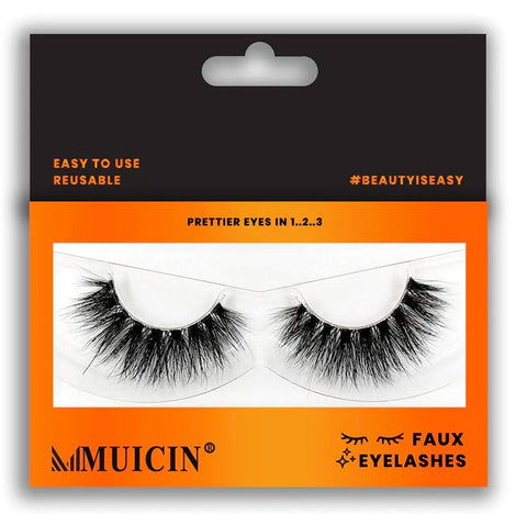 MUICIN - Luxury Faux Eyelashes Set - Voluminous Glamour