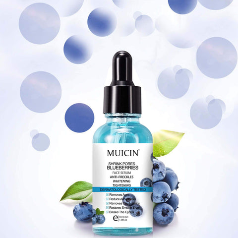 MUICIN - Blueberries Shrink Pores Anti Acne Serum - Antioxidant Clear Skin