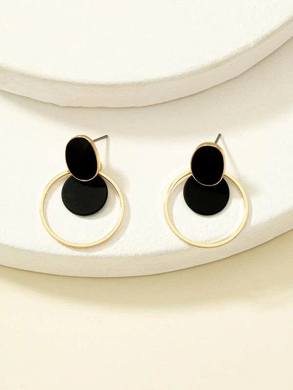 Shein - Round Earrings