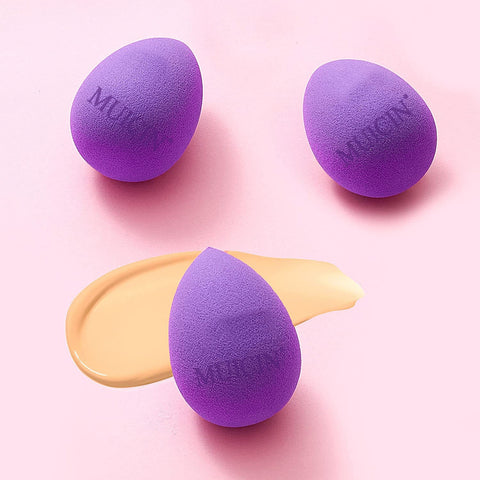 MUICIN - Purple Makeup Blender Sponge - Soft, Effortless Blending