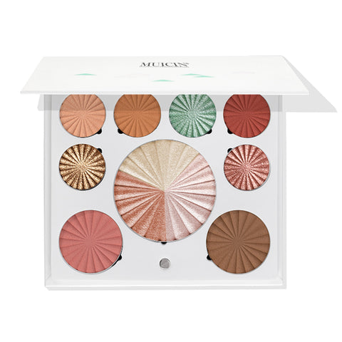 MUICIN - White Blusher & Eyeshadow Palette - Neutral Elegance