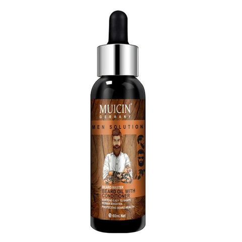 MUICIN - Hair Growth & Conditioning Beard Oil - Fuller & Softer Beard