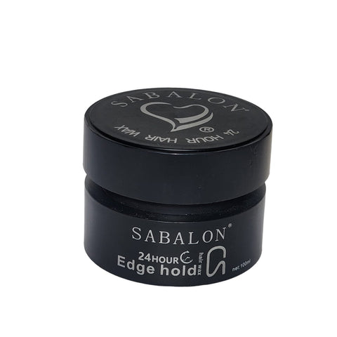 Sabalon Hair Wax 24 Hour Professional Styling System , Hair Styling Wax For Edge Hold Sculpting 100Ml Black