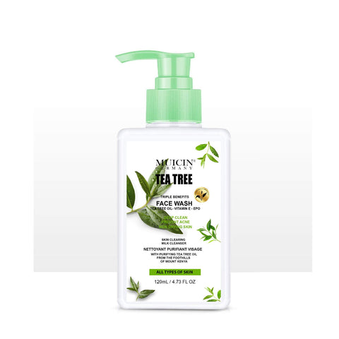MUICIN - Tea Tree Face Wash - Clarifying Deep Clean