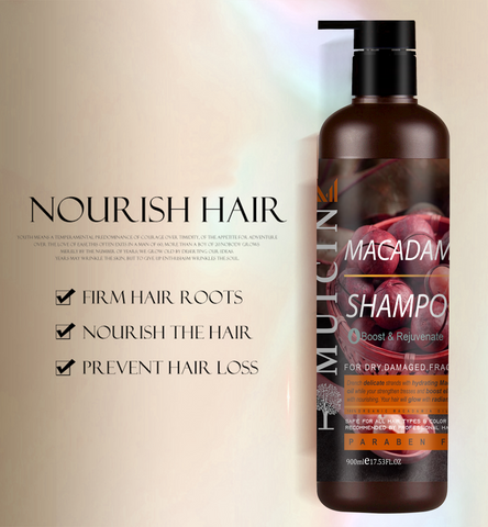 MUICIN - Macadamia Anti-Hair Loss Shampoo - Repair & Revitalize