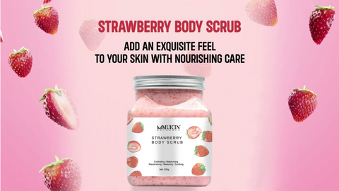 MUICIN - Strawberry Body Softening Scrub - Gently Exfoliate & Nourish