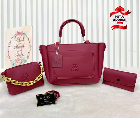 GUCCI  3 Pcs Bag Set