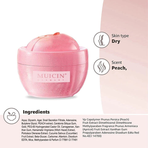 MUICIN - Daily Sleeping Rose Milk Moisturizing Cream - 110G