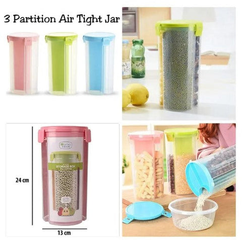 Home.Co- 3-in-1 Multi-Purpose Jar