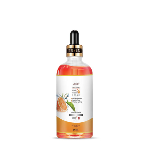 MUICIN - Vitamin C & Hyaluronic Acid Age-Defying Serum - Rejuvenate & Hydrate