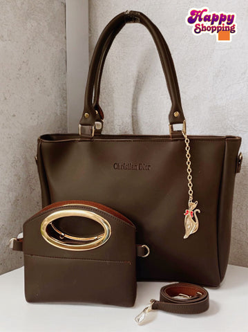 High Quality Christian Dior 2pc Shoulder Bag For Girls