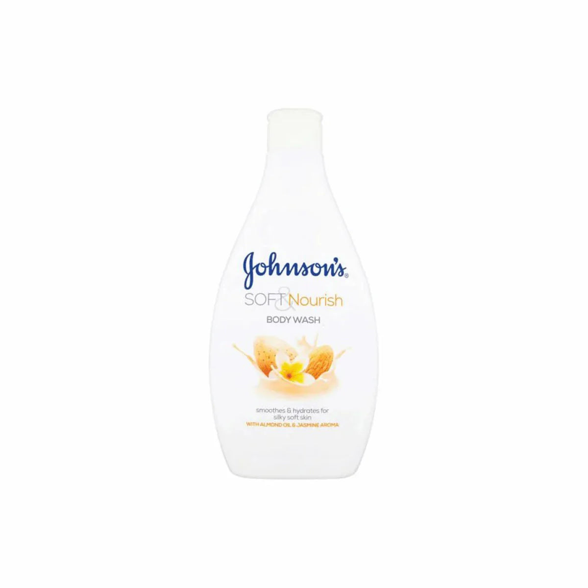 Johnson Soft & Nourish, Almond Oil & Jasmine Body Wash 400ml