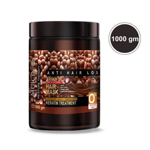 MUICIN - Argan Oil & Onion Extract Anti Hair Loss Keratin Treatment Hair Mask - 1000G