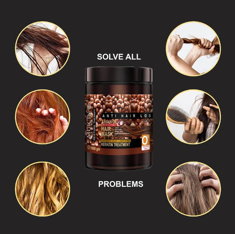 MUICIN - Argan Oil & Onion Extract Anti Hair Loss Keratin Treatment Hair Mask - 1000G