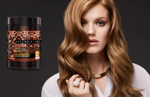 MUICIN - Argan Oil & Onion Extract Anti Hair Loss Keratin Treatment Hair Mask - 1000G