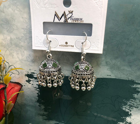 Jhumki Style Earrings Pair