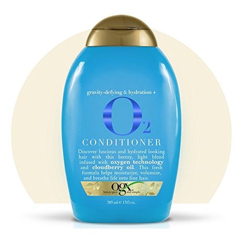 OGX- Organix Anti-Gravity & Hydrating Plus O2 Conditioner 385ml