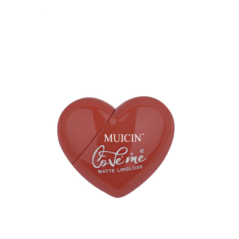 MUICIN - Heart Matte Long Lasting Lipgloss - Eternal Matte Glow