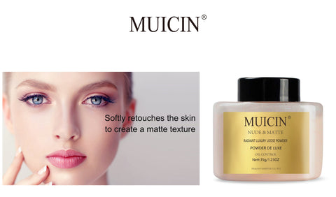 MUICIN - Nude Matte Radiant Loose Powder - Invisible Finish