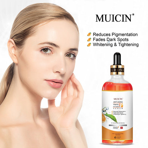 MUICIN - Vitamin C & Hyaluronic Acid Age-Defying Serum - Rejuvenate & Hydrate