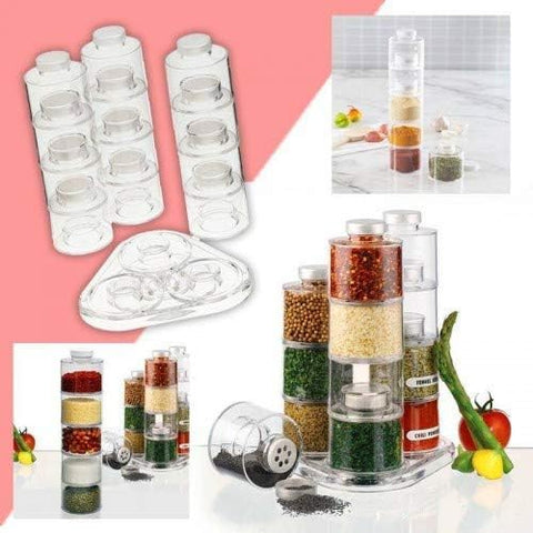 Home.Co -  12Pcs Spice Tower