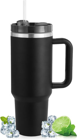 Home.Co - 1Pc Stainless Steel Tumbler 40oz - Black