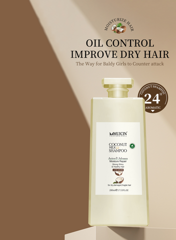 MUICIN - Coconut Milk Hair Shampoo - Deep Hydration & Softness