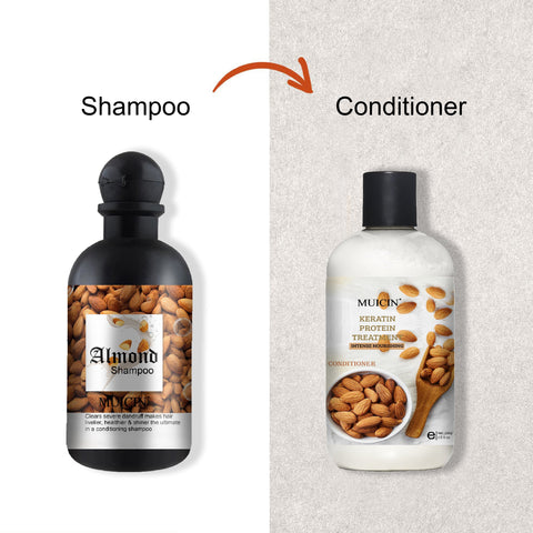 MUICIN - Anti-Dandruff Almond Conditioning Shampoo - Soothing Scalp Care