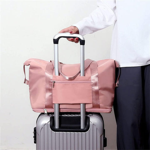 Home.Co- Expandable Pillow Bag