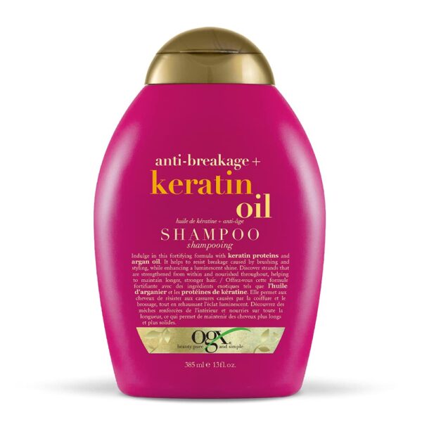 Ogx- Anti-Breakage Keratin Oil Shampoo, 385 ml