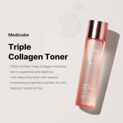 Medicube - Triple Collagen Toner 140ml - Spireclick