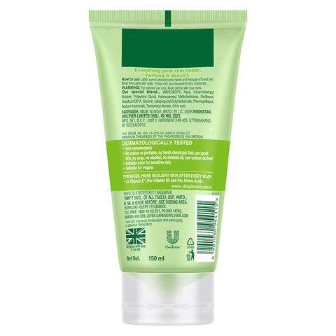 Simple Kind to Skin Refreshing Cleanser 150 ml