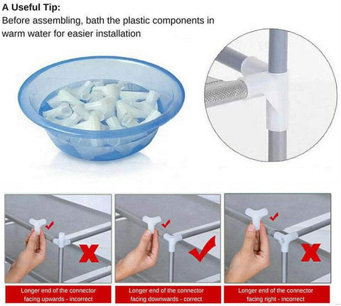 Home.Co - 7 Layer Printed Shoes Rack