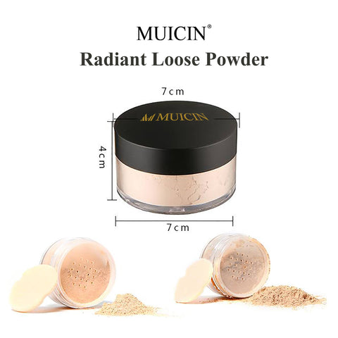 MUICIN - Radiant Finish Loose Powder - Light & Luminous Complexion