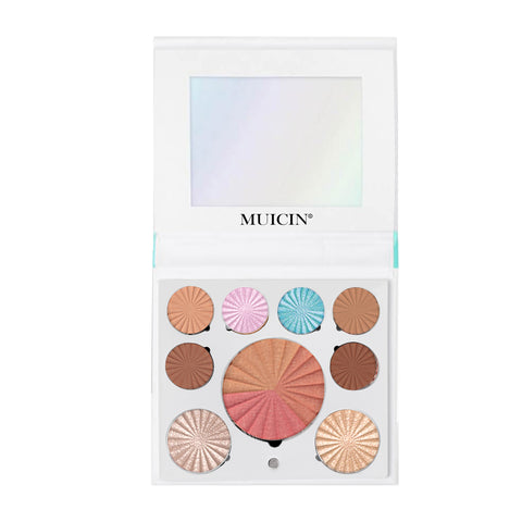 MUICIN - White Blusher & Eyeshadow Palette - Neutral Elegance