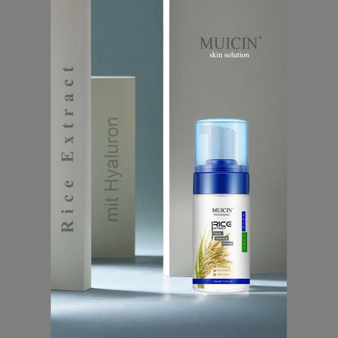MUICIN - Rice Extract Facial Cleansing Mousse - Soft Radiant Cleanse