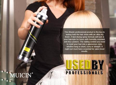 MUICIN - Ultra Hold Hair Styling Spray - Weatherproof Your Style